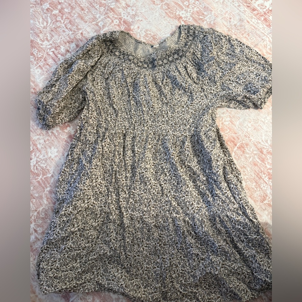 Old Navy Black and White Patterned Dress